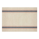 Menton Natural & Demin Towel, Set of 2
